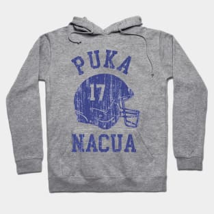 Puka Nacua Los Angeles R Helmet Font Hoodie